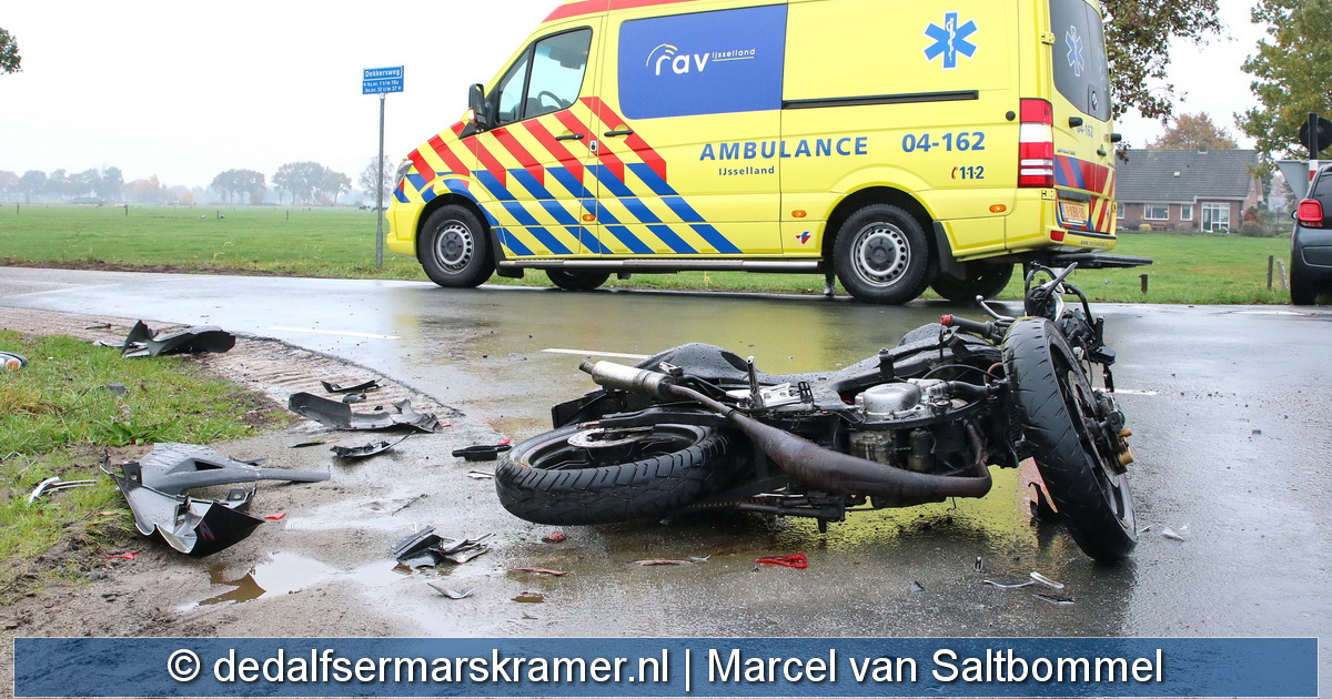 Ongeval scooter-auto Punthorst