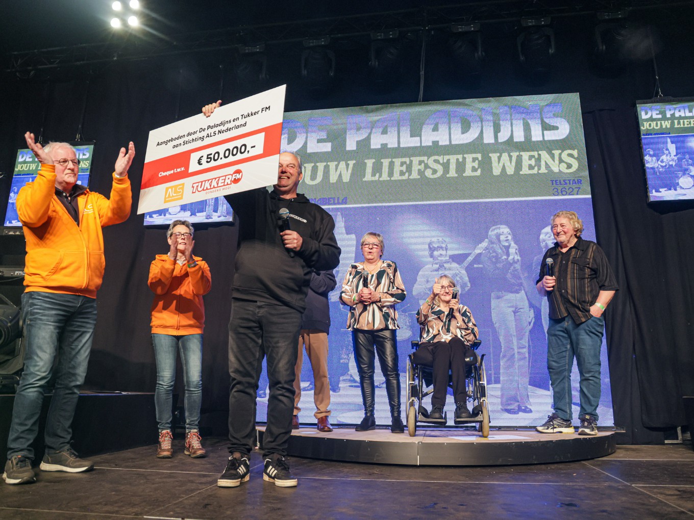 Tukker FM haalt 50.000 euro op voor ALS Nederland