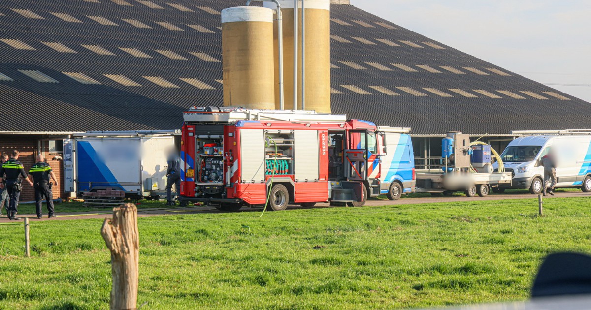 Brandweer Balkbrug rukt uit voor brand