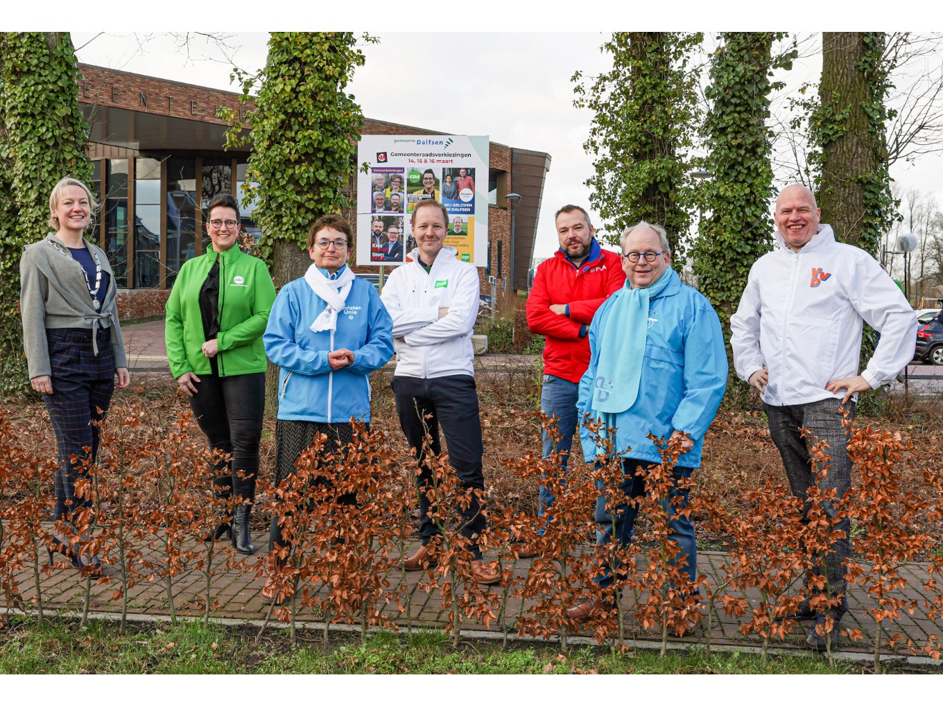Aftrap voor gemeenteraadsverkiezingen in Dalfsen