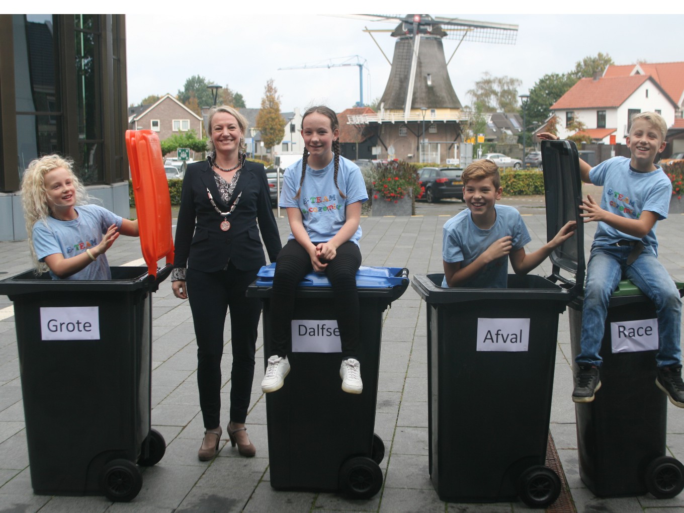 Grote Dalfser Afvalrace: competitie tussen basisscholen