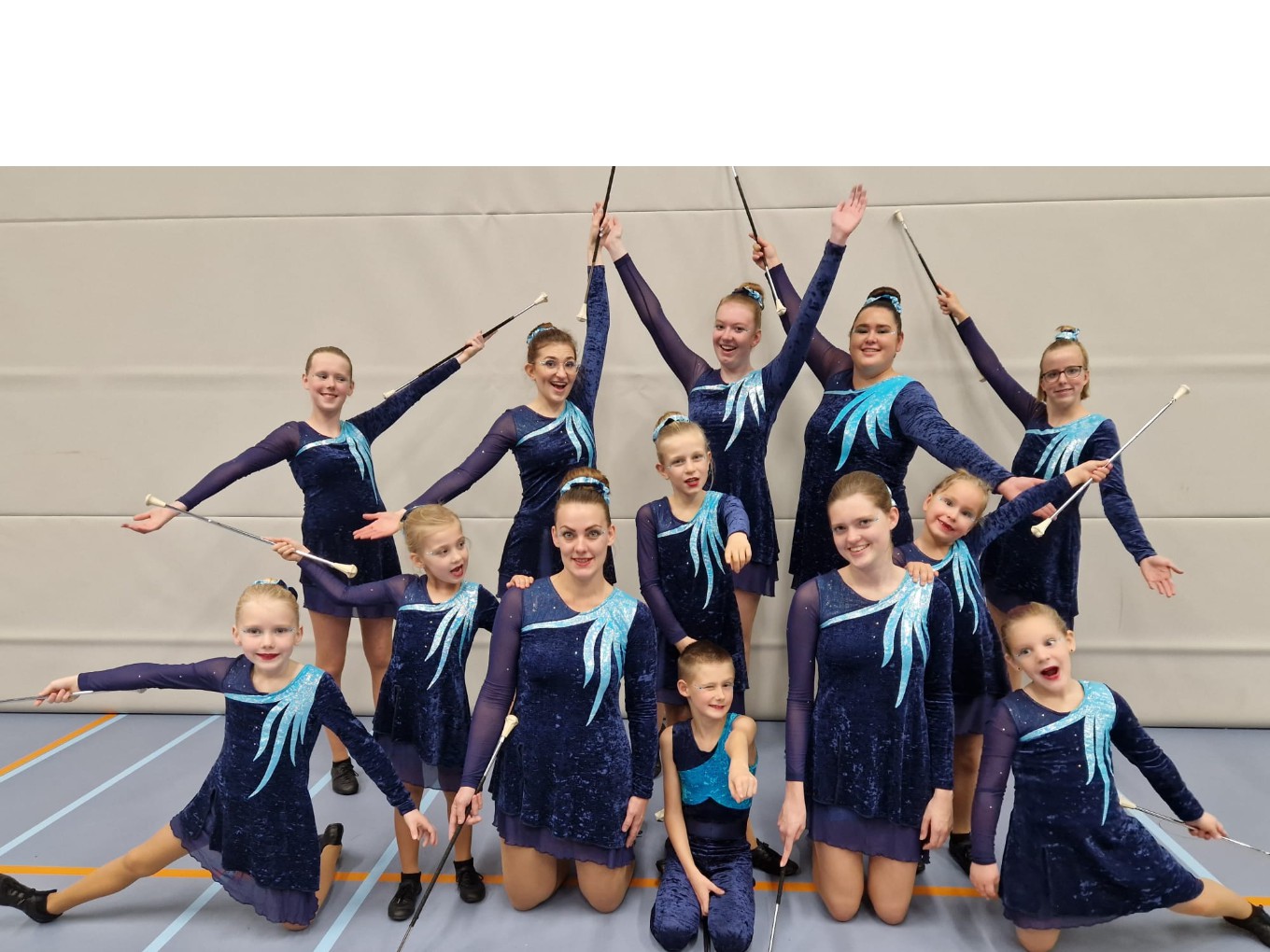 Eerste prijs voor B team Crescendo-Excelsior
