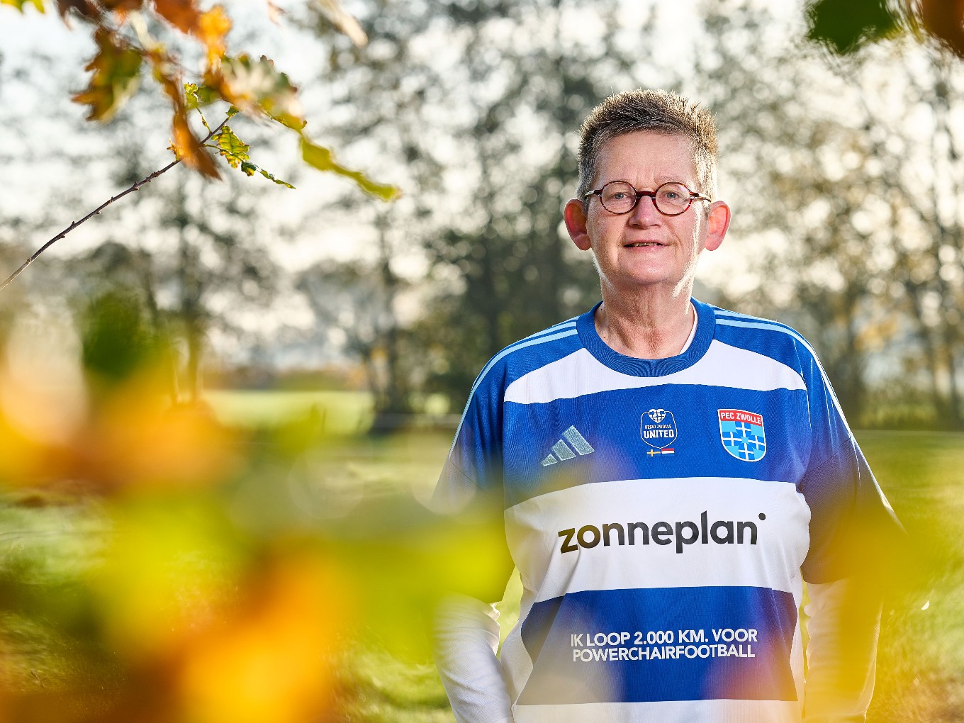 Sponsorwandeltocht Gea Luttels van Nederland naar Zweden