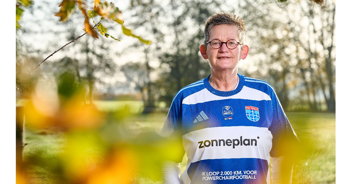 Sponsorwandeltocht Gea Luttels van Nederland naar Zweden