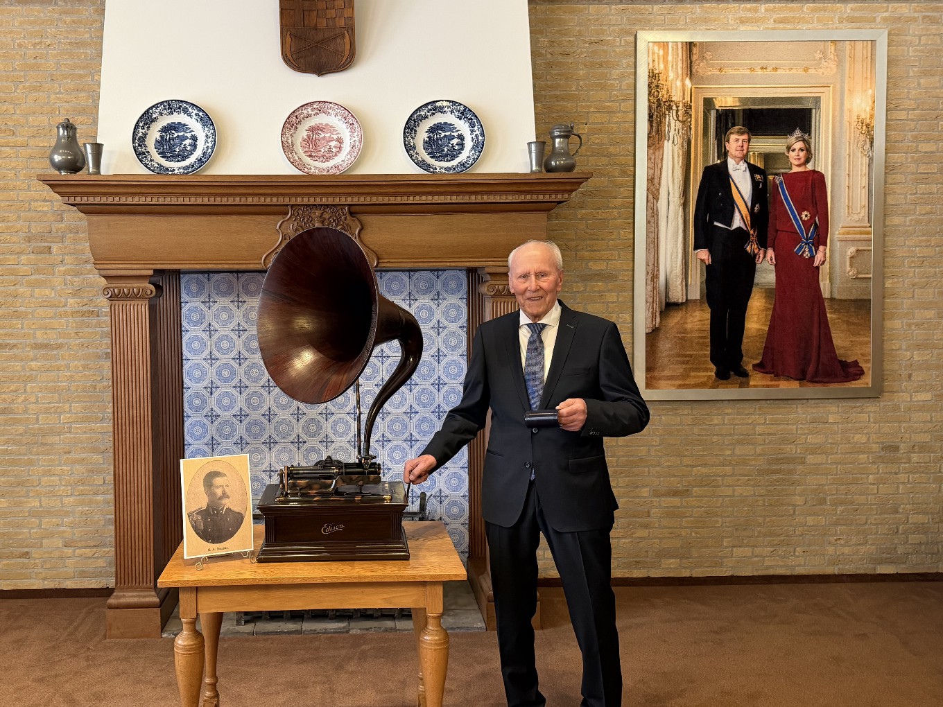 Grammofoonmuseum ontdekt zeer zeldzame opname van het Wilhelmus