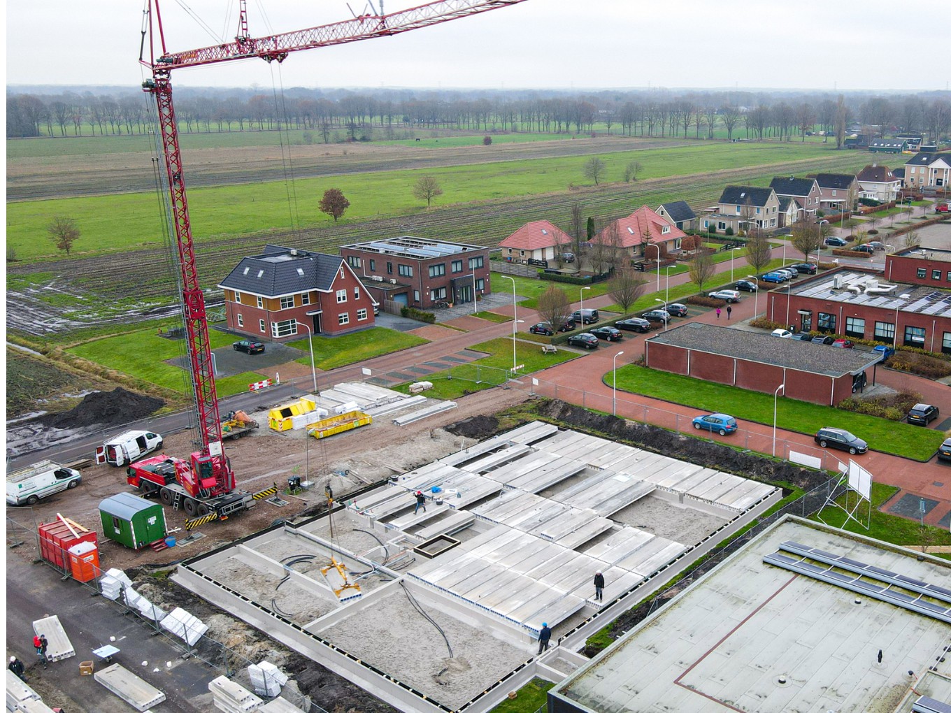 Dierenartsen bouwen nieuwe praktijk in Nieuwleusen