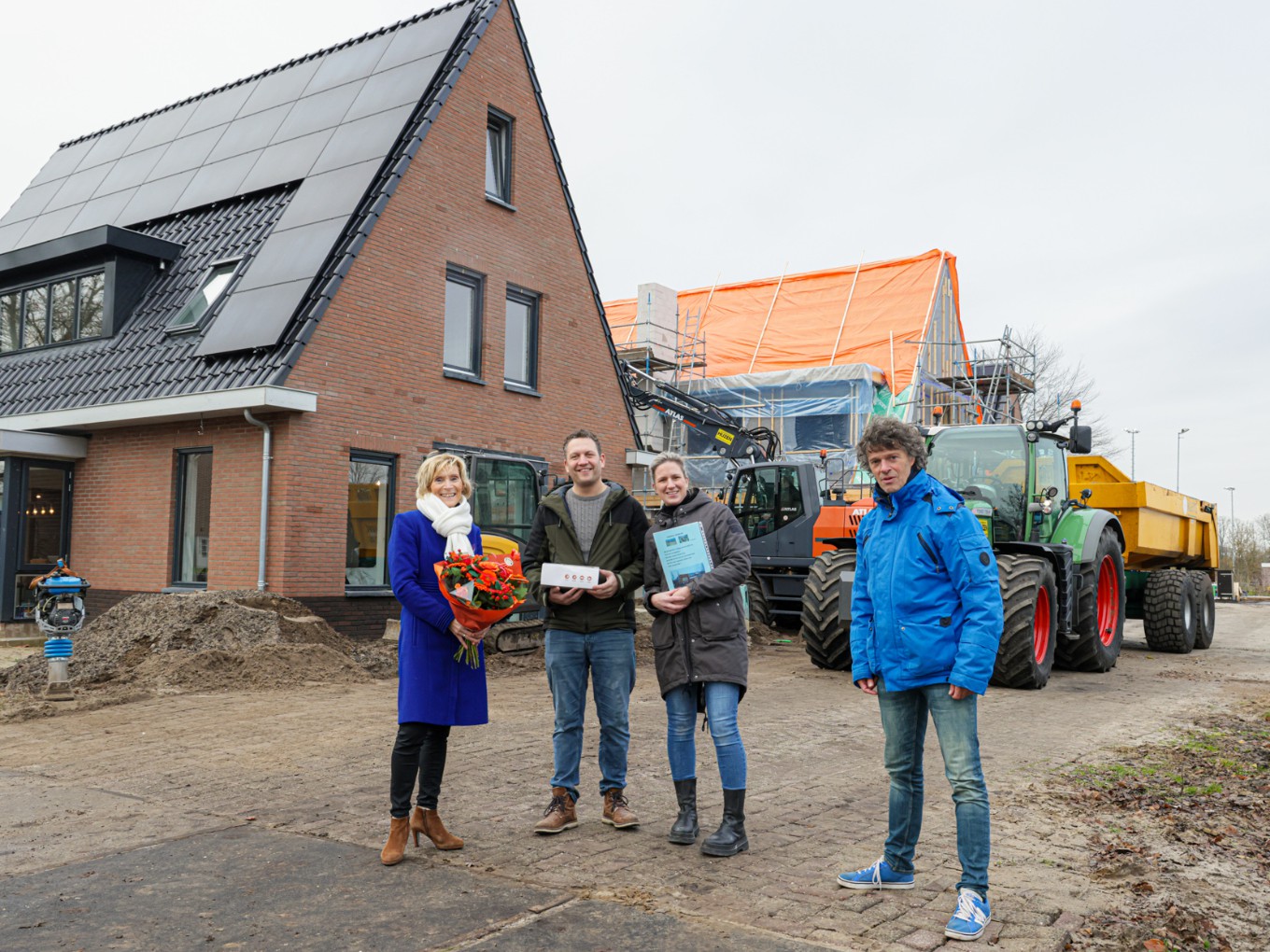 Agnieten College bezoekt nieuwe bewoners op oude locatie