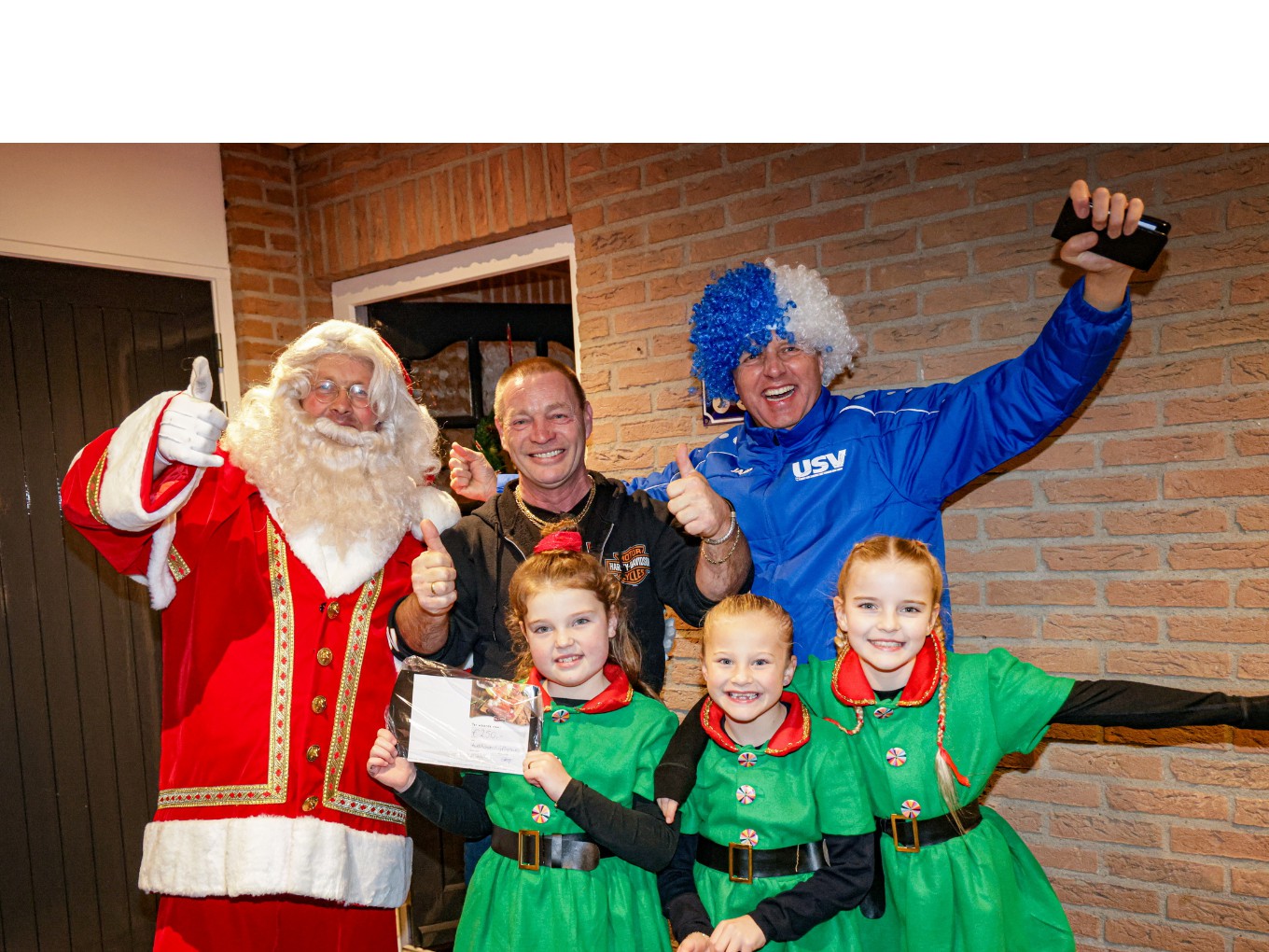 Sfeervolle online kerstbingo van Supportersvereniging USV