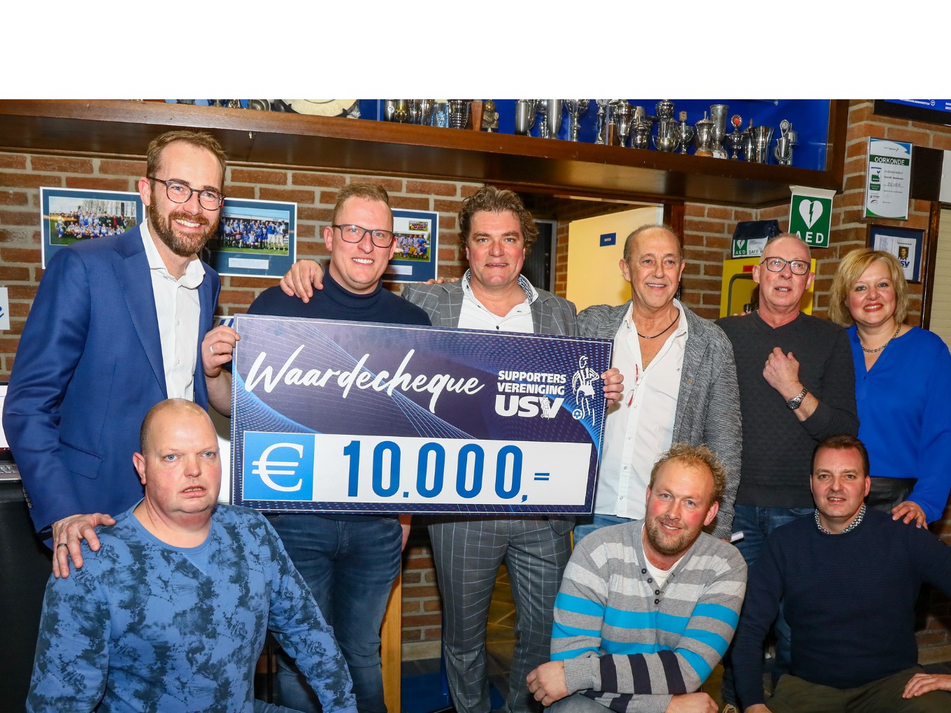 Massale opkomst bij viering jubileum 90 jaar USV