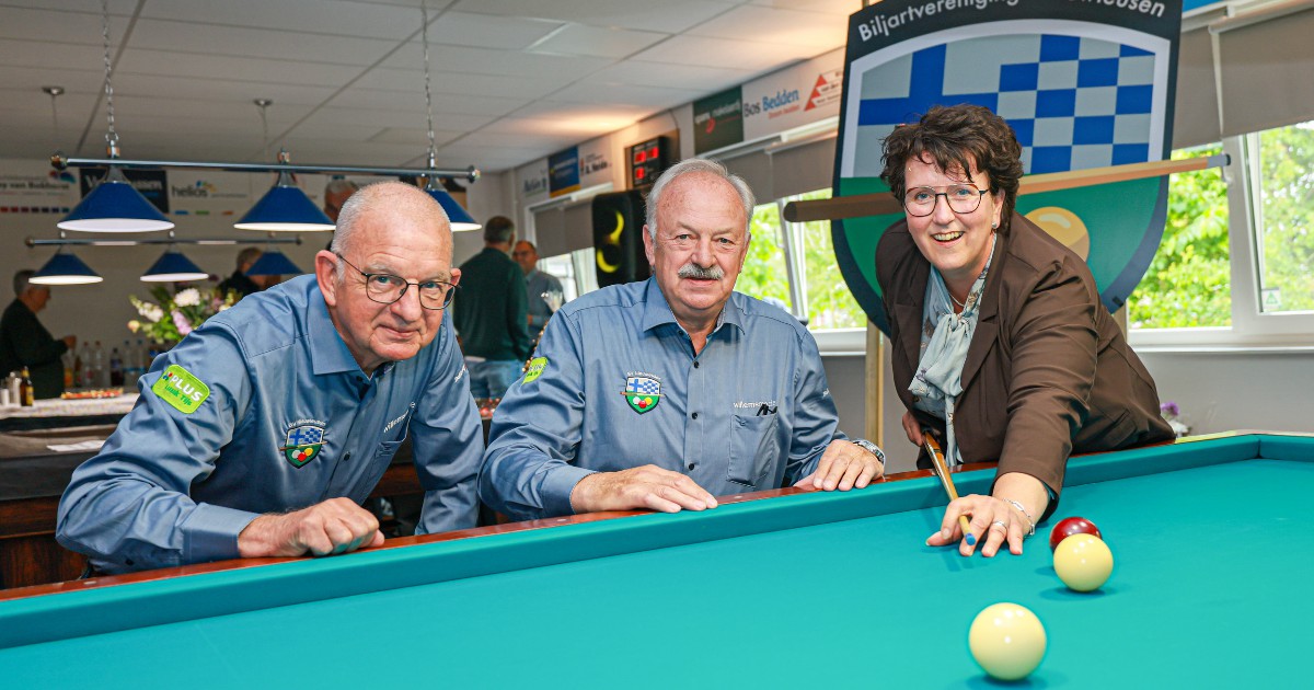 Twee biljartclubs gaan samen verder als Biljartvereniging Nieuwleusen