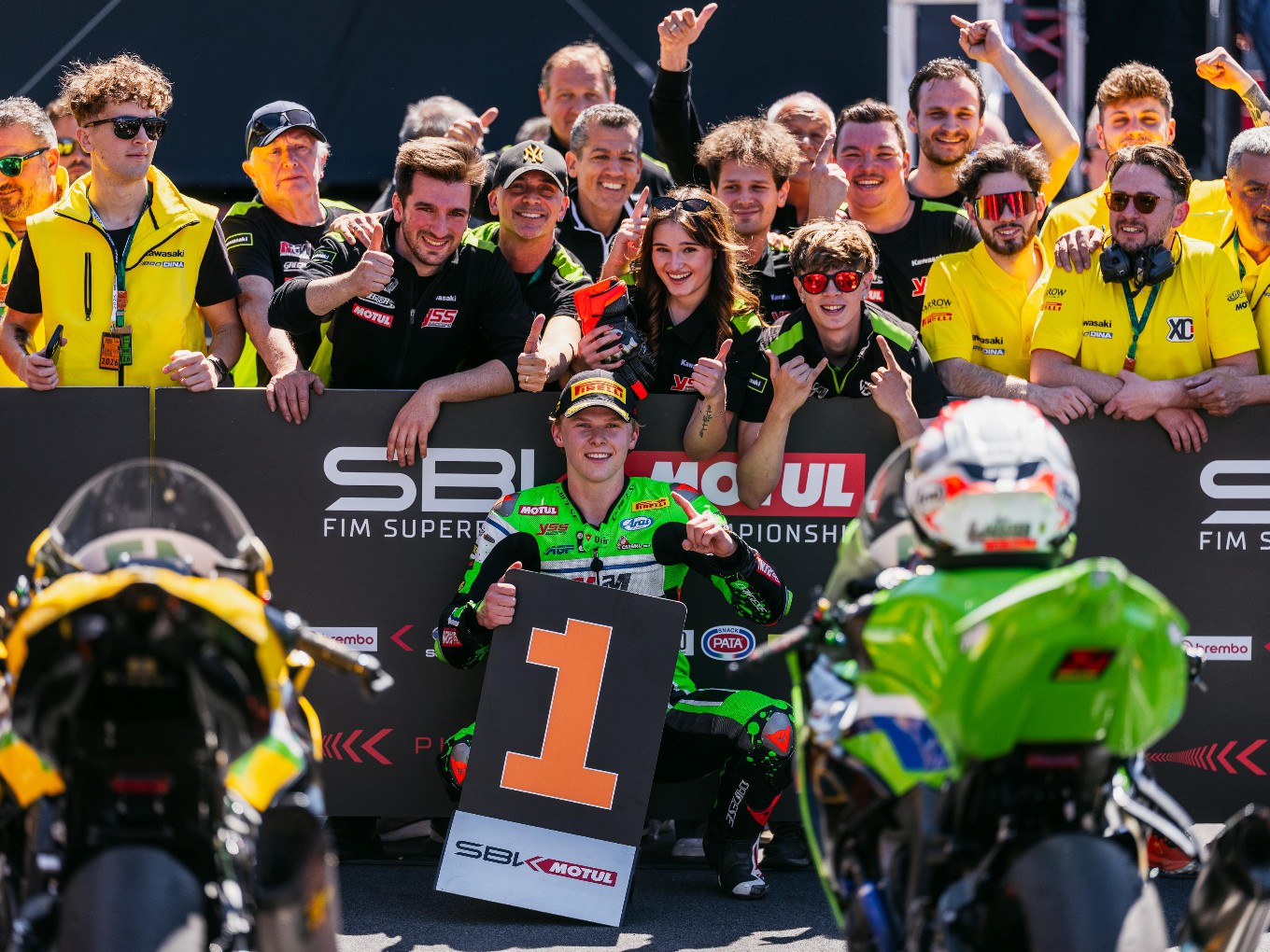 Winst Loris Veneman bij WK Sportbike debuut