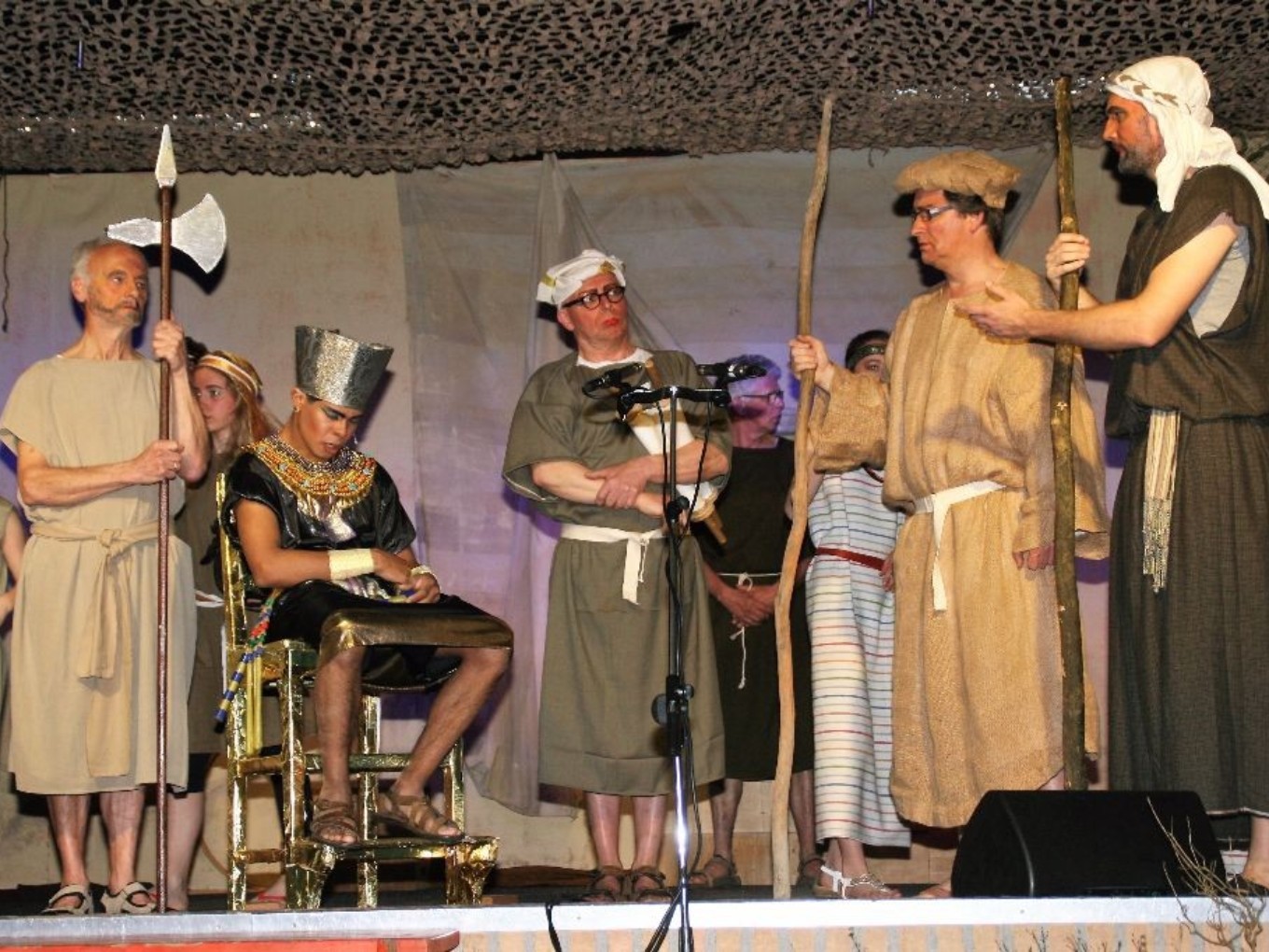 Musical Mozes trekt twee volle zalen in De Wiekelaar