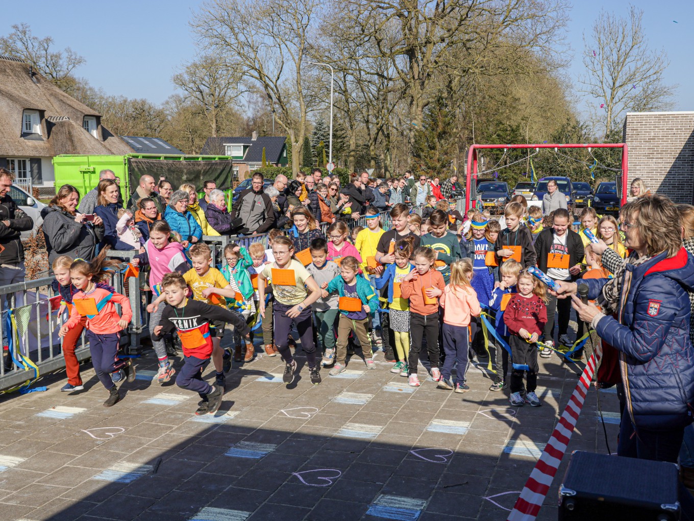 Grote opbrengst voor sponsorloop CDS Het Kompas in Nieuwleusen