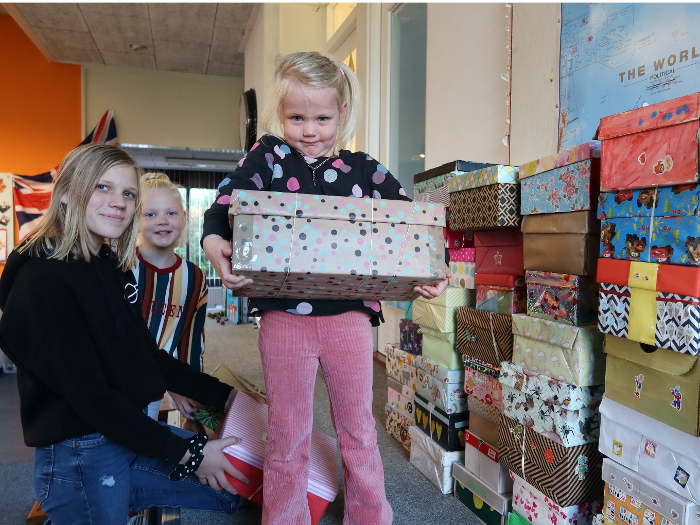 Succesvolle opbrengst van Actie Schoenendoos