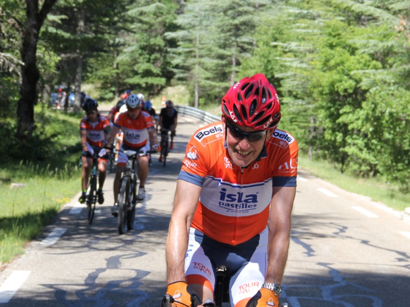 Bernard Bos beklimt voor 10e keer de Mont Ventoux voor ALS