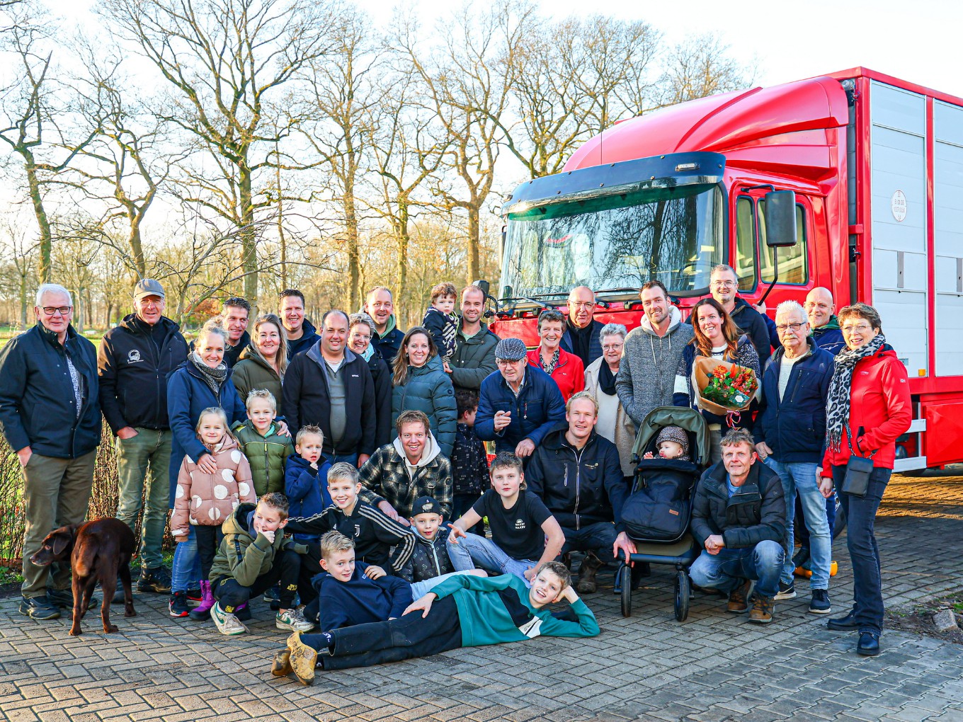 Familie en vrienden verrassen Marcel van Leussen
