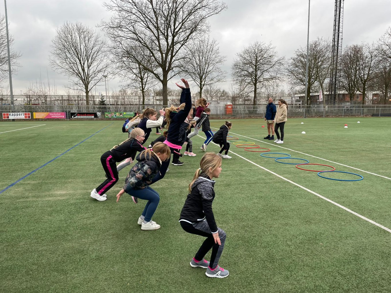Gymnastiekvereniging Nieuwleusen pakt trainen in de openlucht weer op