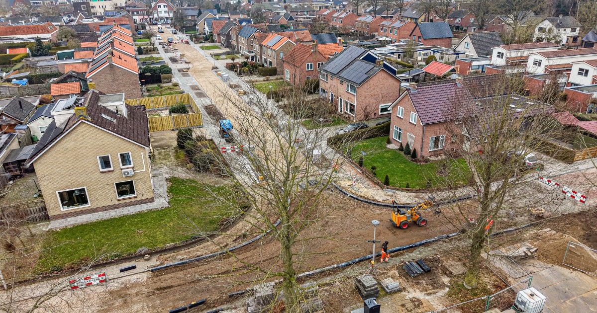 Wethouder Prinsstraat in Nieuwleusen nadert afronding werkzaamheden