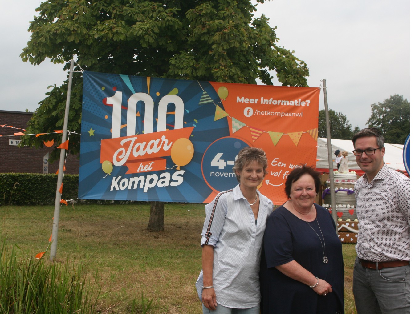 Jubileumfeest 100 jaar CBS Het Kompas in Nieuwleusen