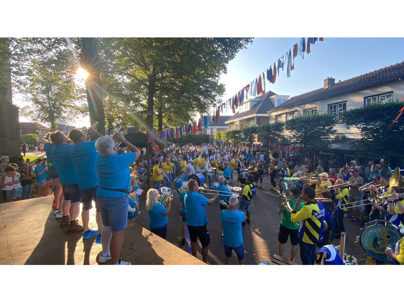 blaaskapellenfestival Dweil’n an de Vechte. Archieffoto.