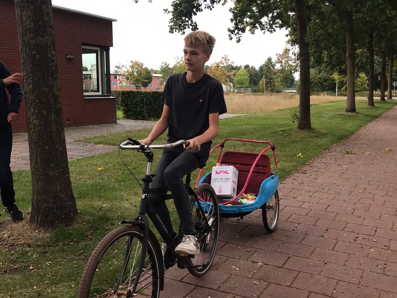 Talenthus Agnieten College komt met boodschappenservice