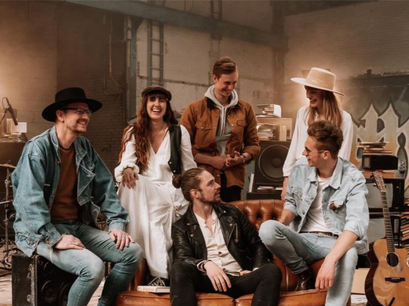 Optreden van band Burgeon in kulturhus De Spil