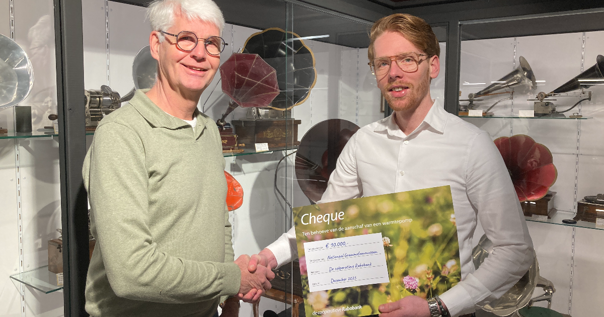 Nationaal Grammofoonmuseum Nieuwleusen wil verduurzamen