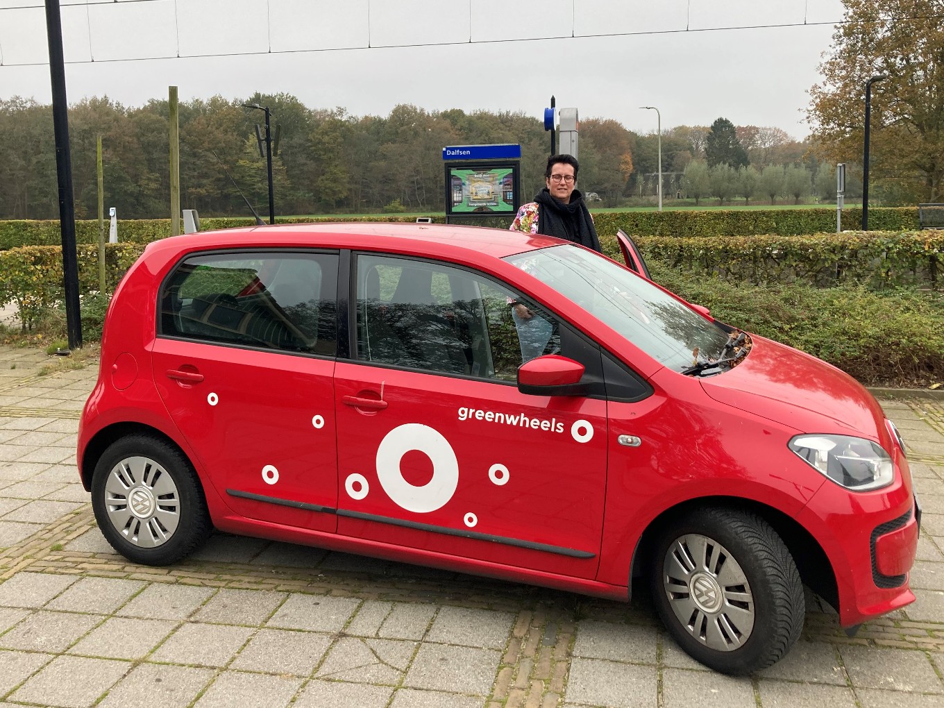Gemeente plaatst deelauto bij station Dalfsen