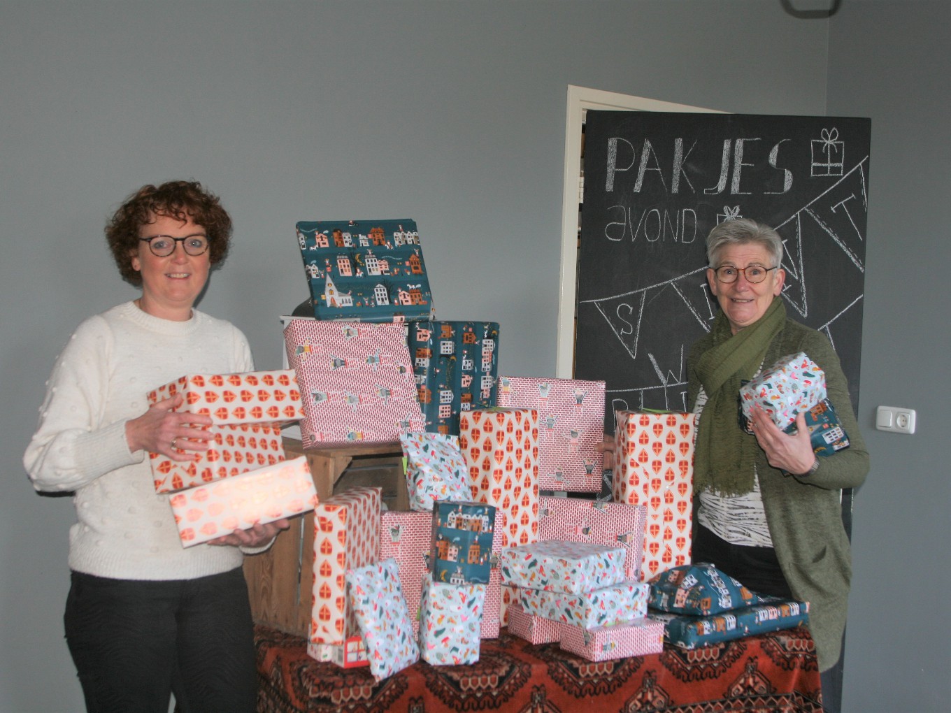 Sinterklaasactie van Humanitas in Dalfsen