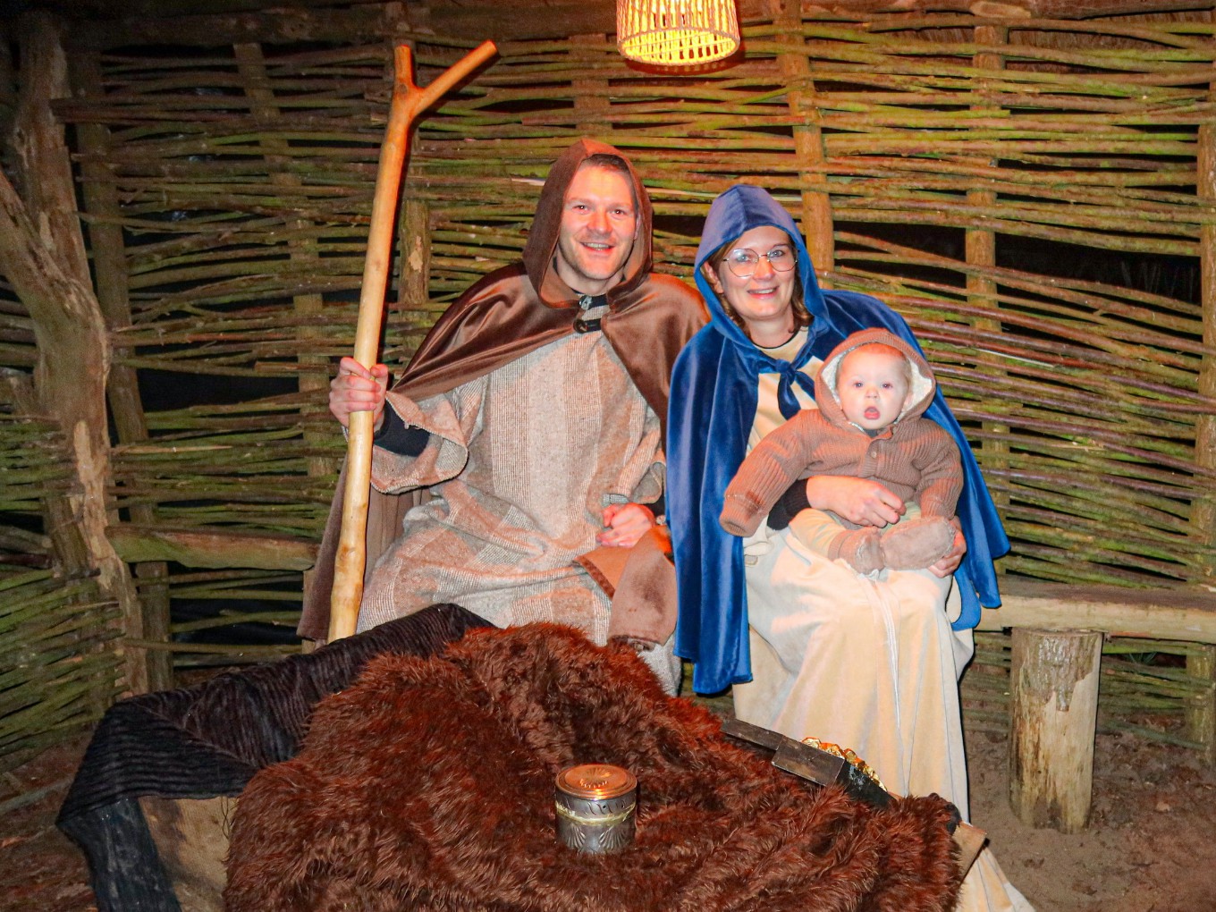 Levende kerstwandeltocht in Vilsteren