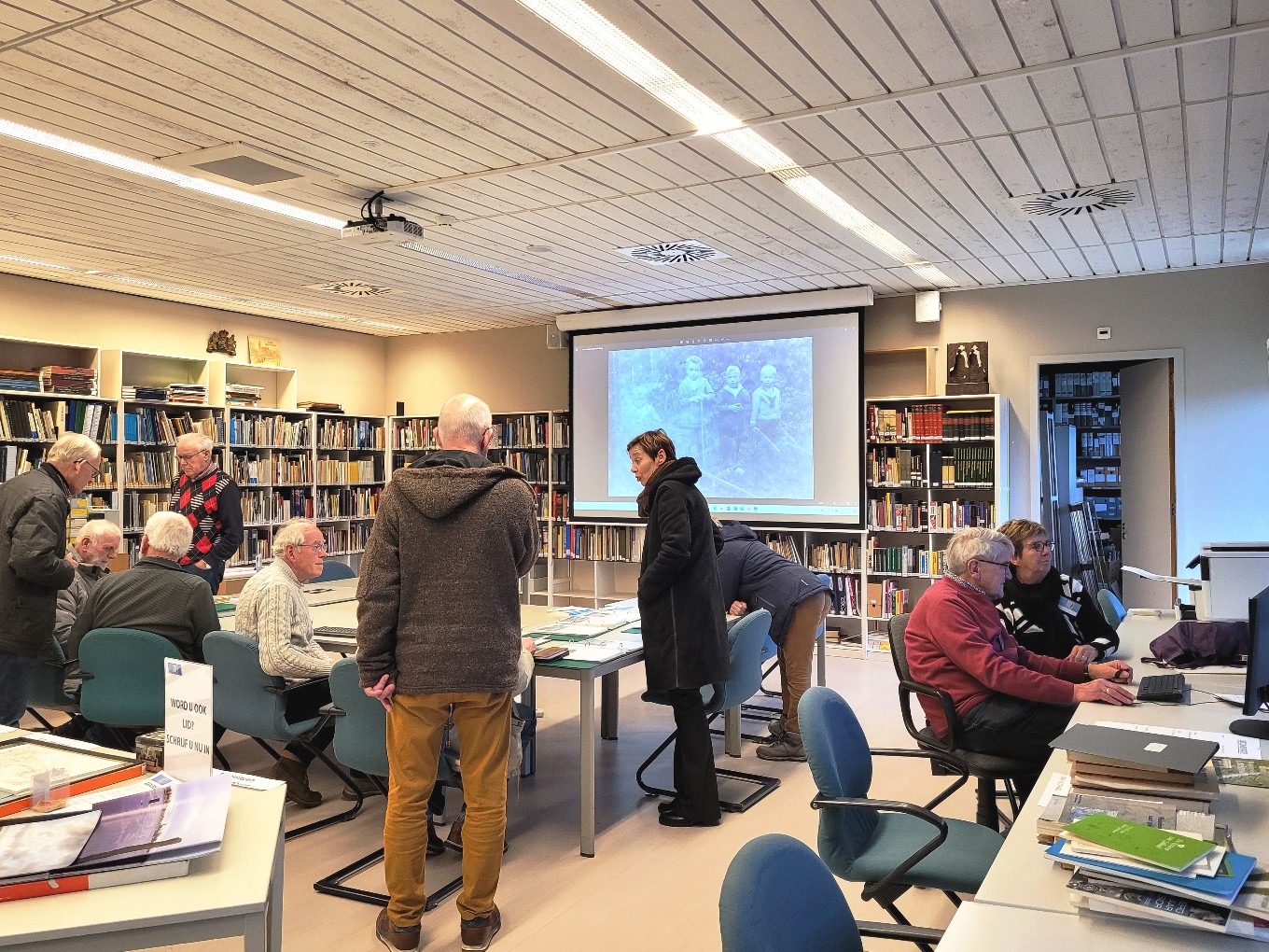 Kiekjesochtenden bij Historische Kring Dalfsen