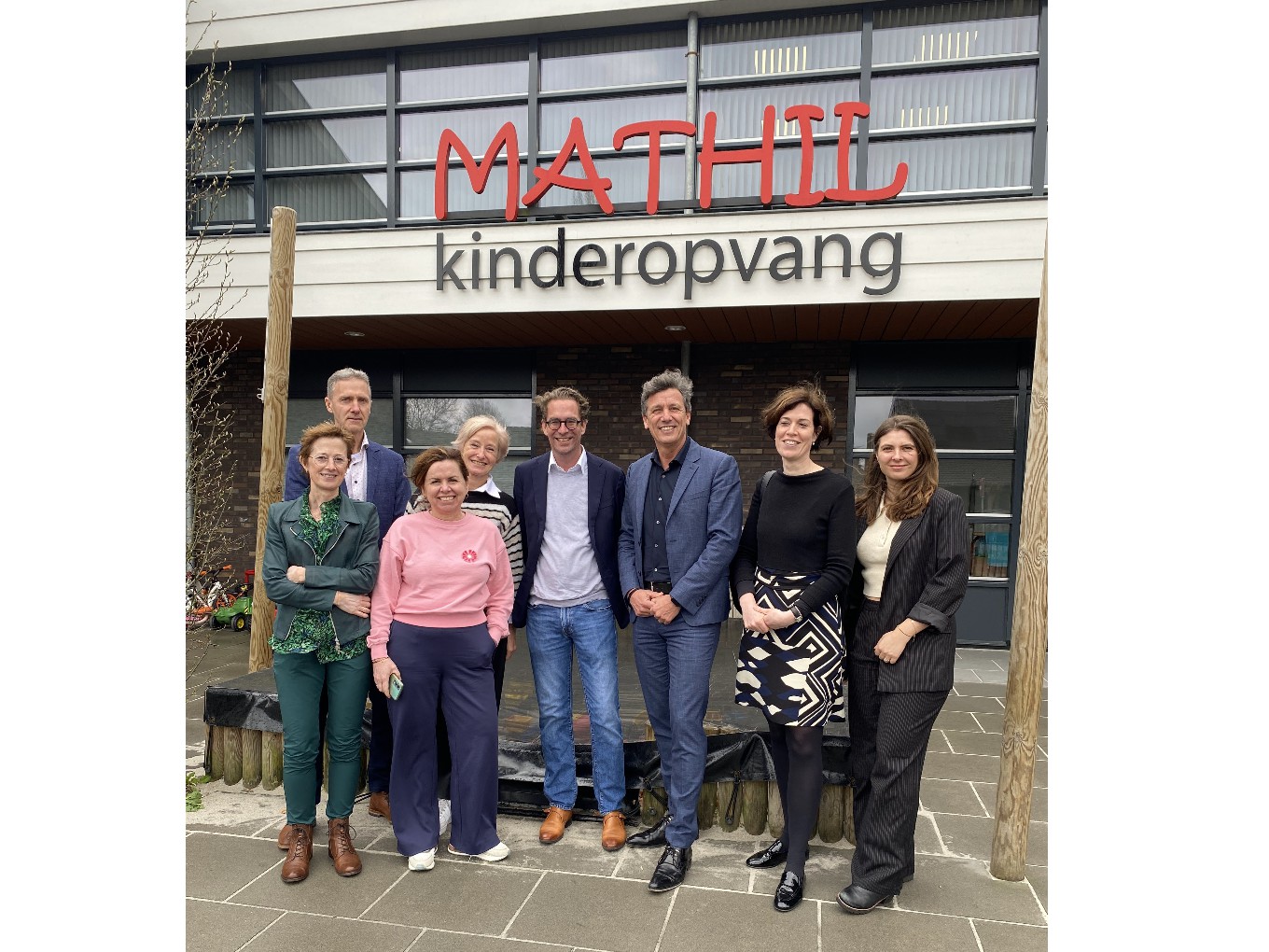 MKB en Brancheorganisatie bezoeken Kinderopvang Mathil