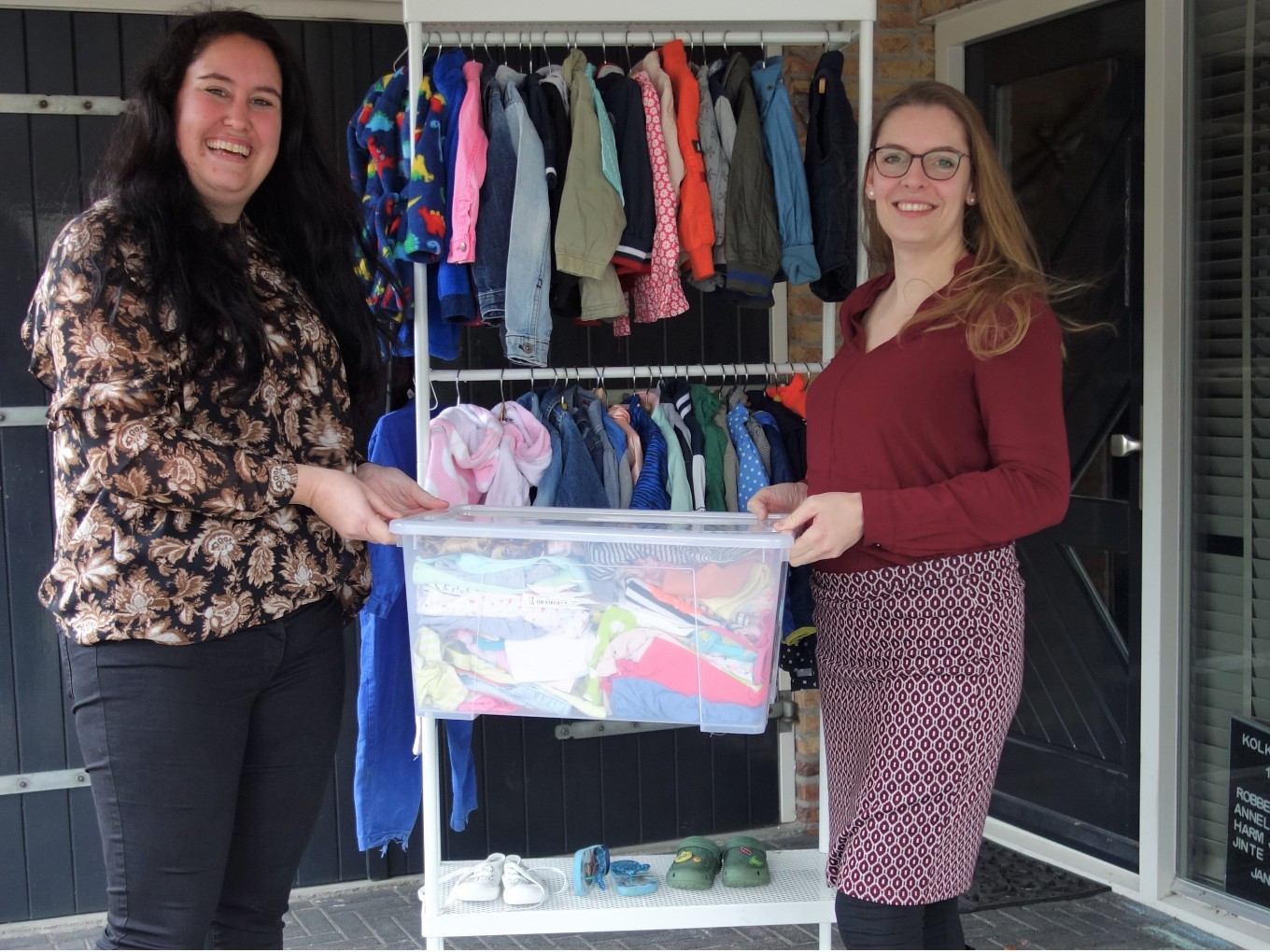 Duursamen: kinderkledingruilpunt in Nieuwleusen