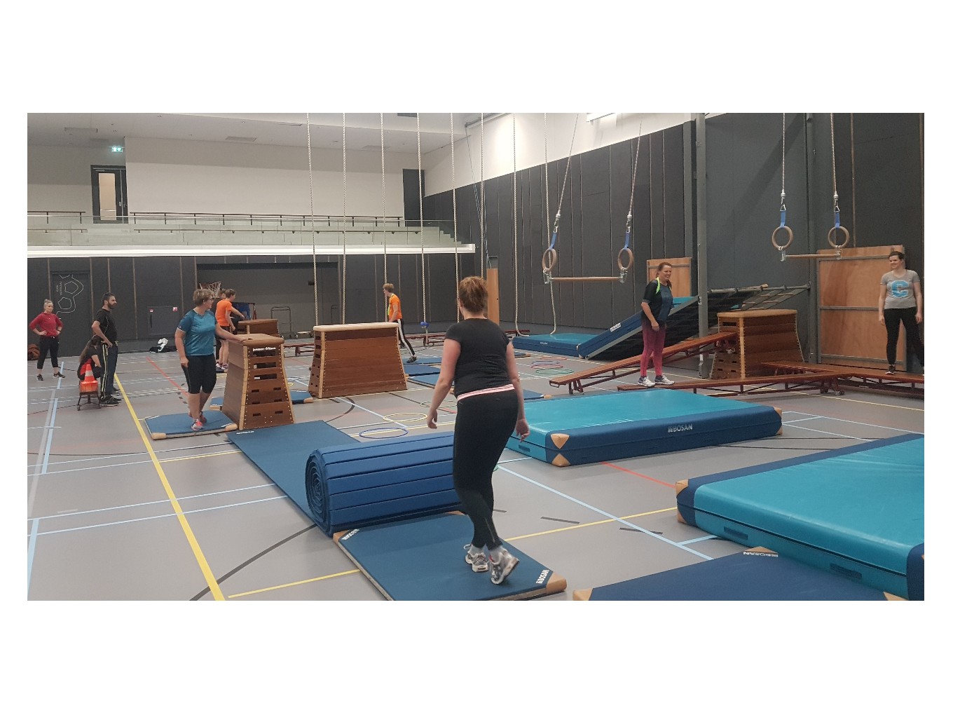 Oldskool gymlessen weer van start in Nieuwleusen