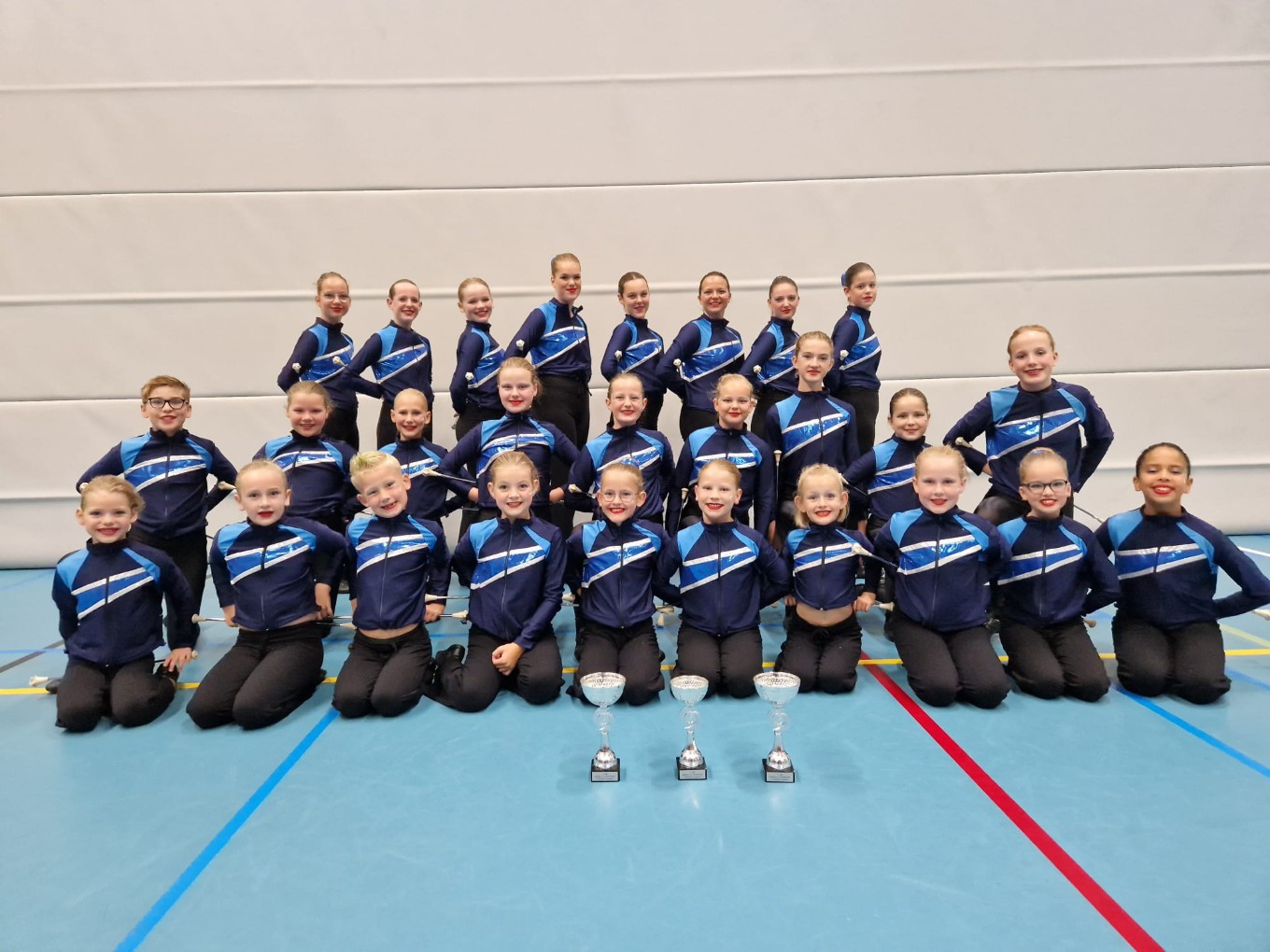 Prijzen voor majorettes muziekvereniging Polyhymnia