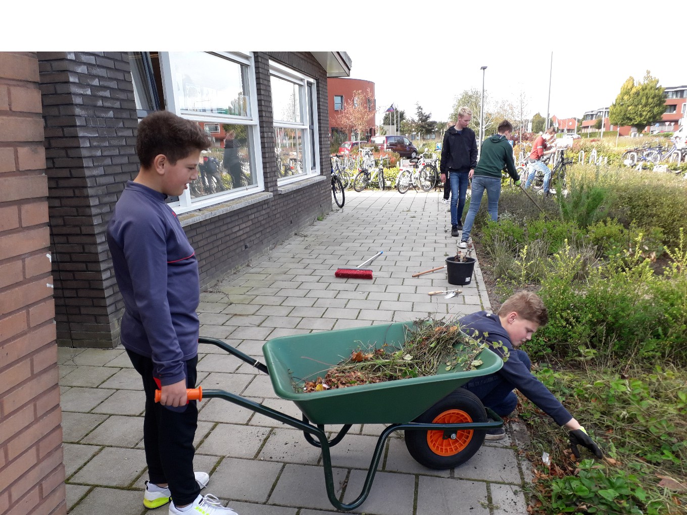 Nu ook ‘groene brigade’ bij Talentenhus Nieuwleusen