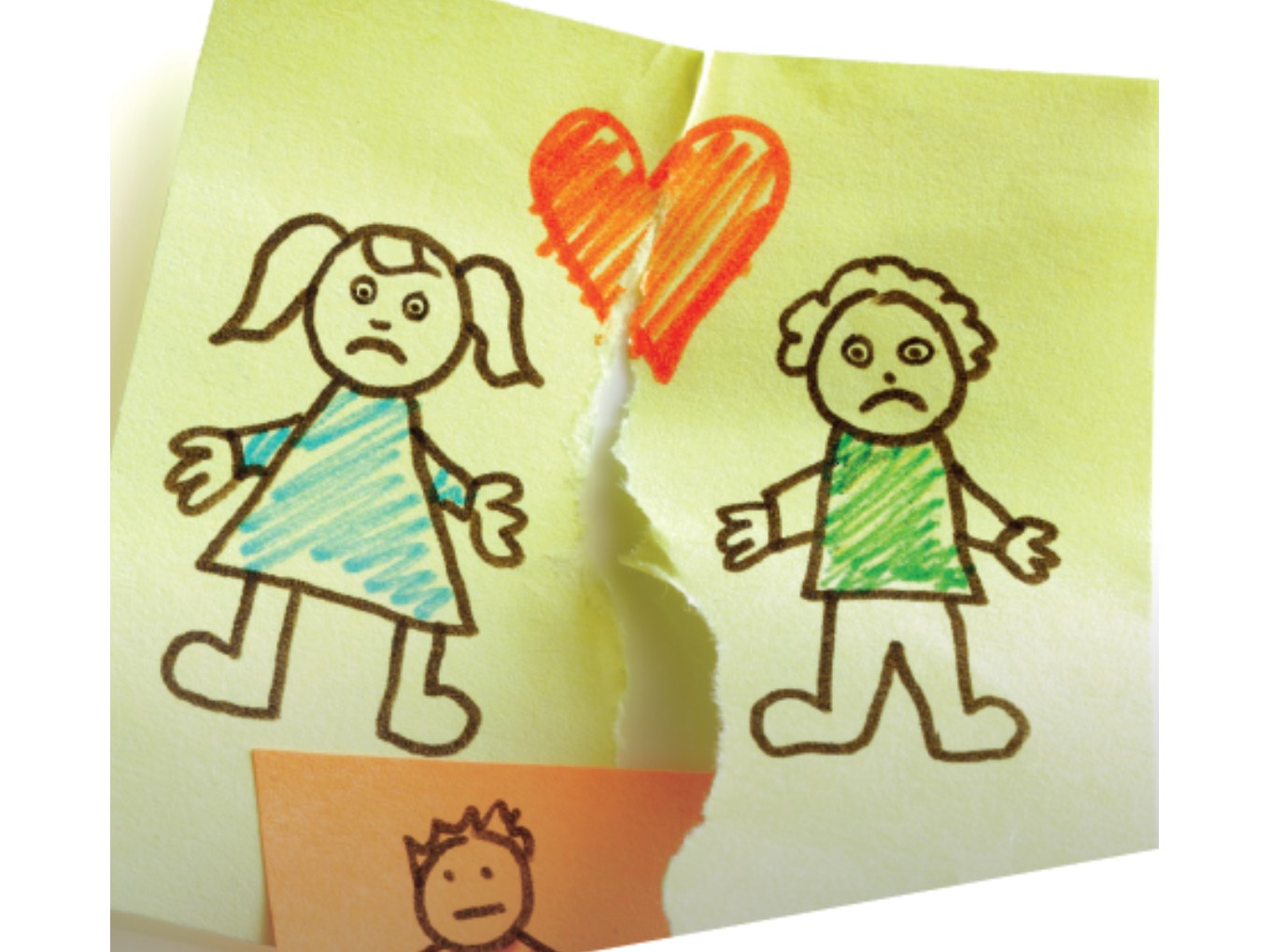 Training voor kinderen in een scheiding situatie