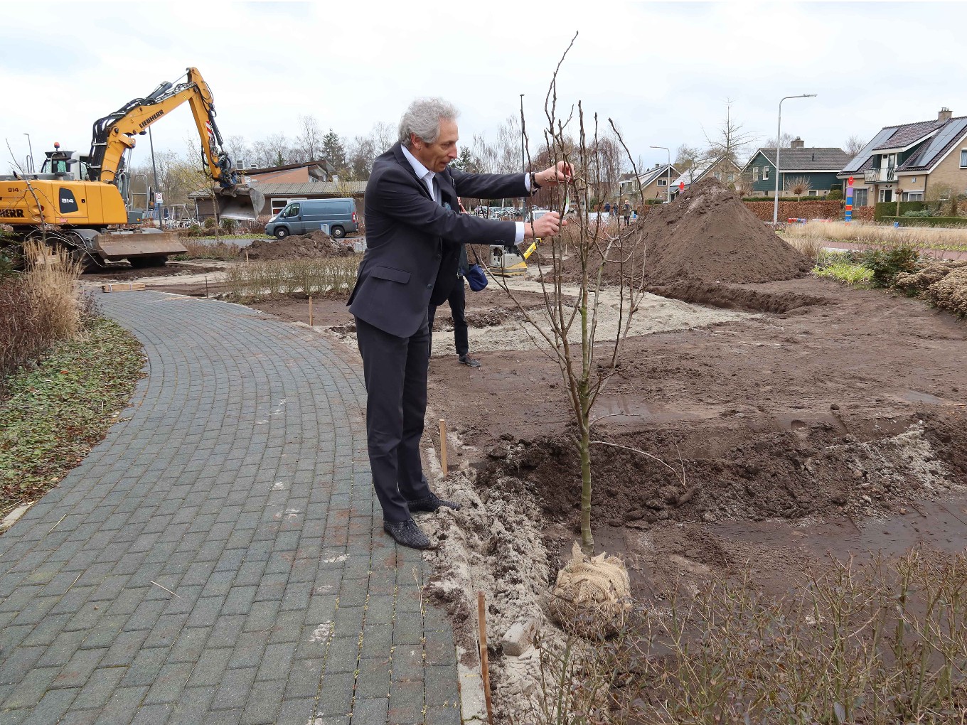 Realisatie pluktuin bij Kulturhus De Spil van start