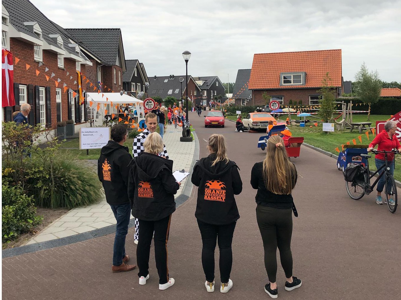 Oranjevereniging Nieuwleusen hoopt op veel versierde straten