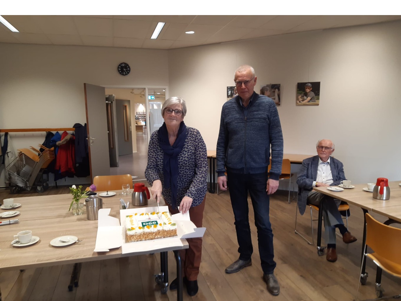 Valentijnstaart van D66 voor vrijwilligers Platform Gehandicapten