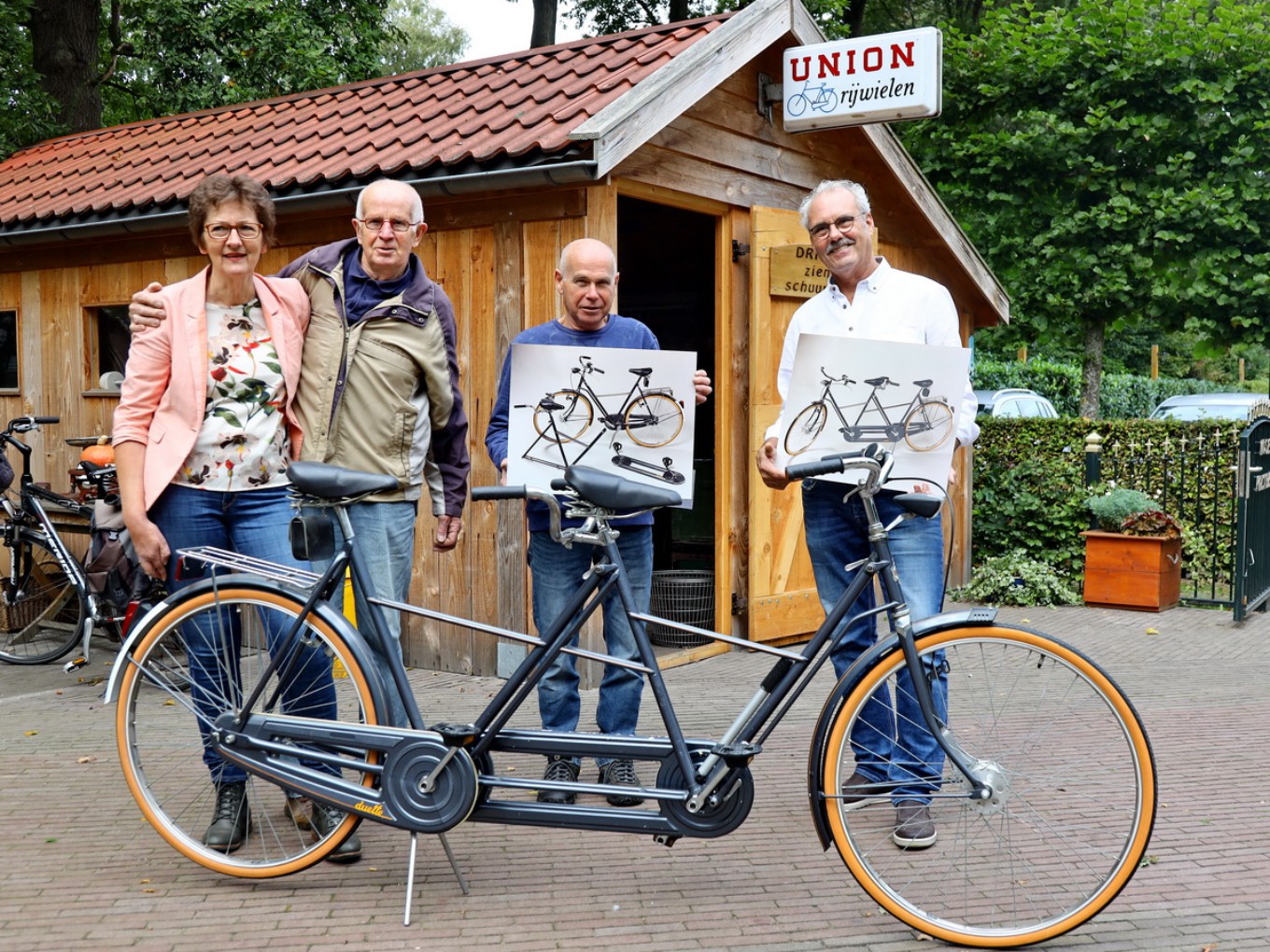 Museum Palthehof ontvangt bijzondere tandem