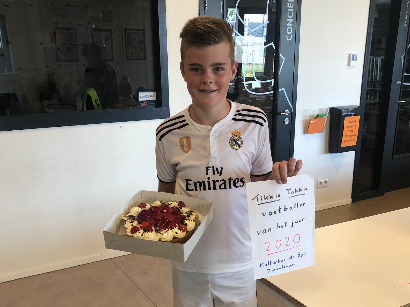 Dani Eikenaar Tikkie Takkie voetballer van het jaar