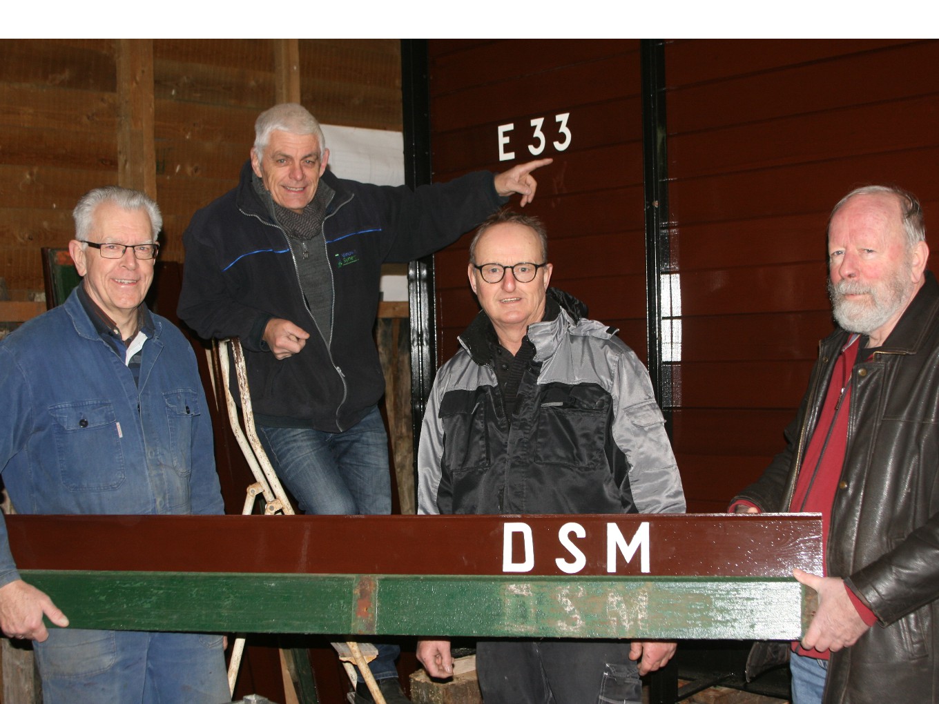 Historische vereniging Nieuwleusen vindt nummer DSM-tramwagon