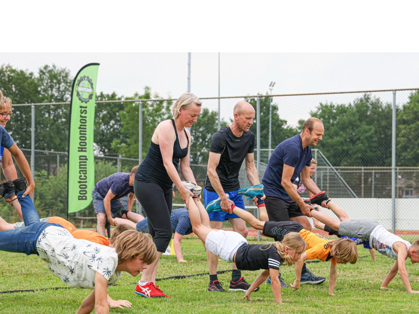 Bootcampveld Hoonhorst feestelijk geopend door burgemeesters
