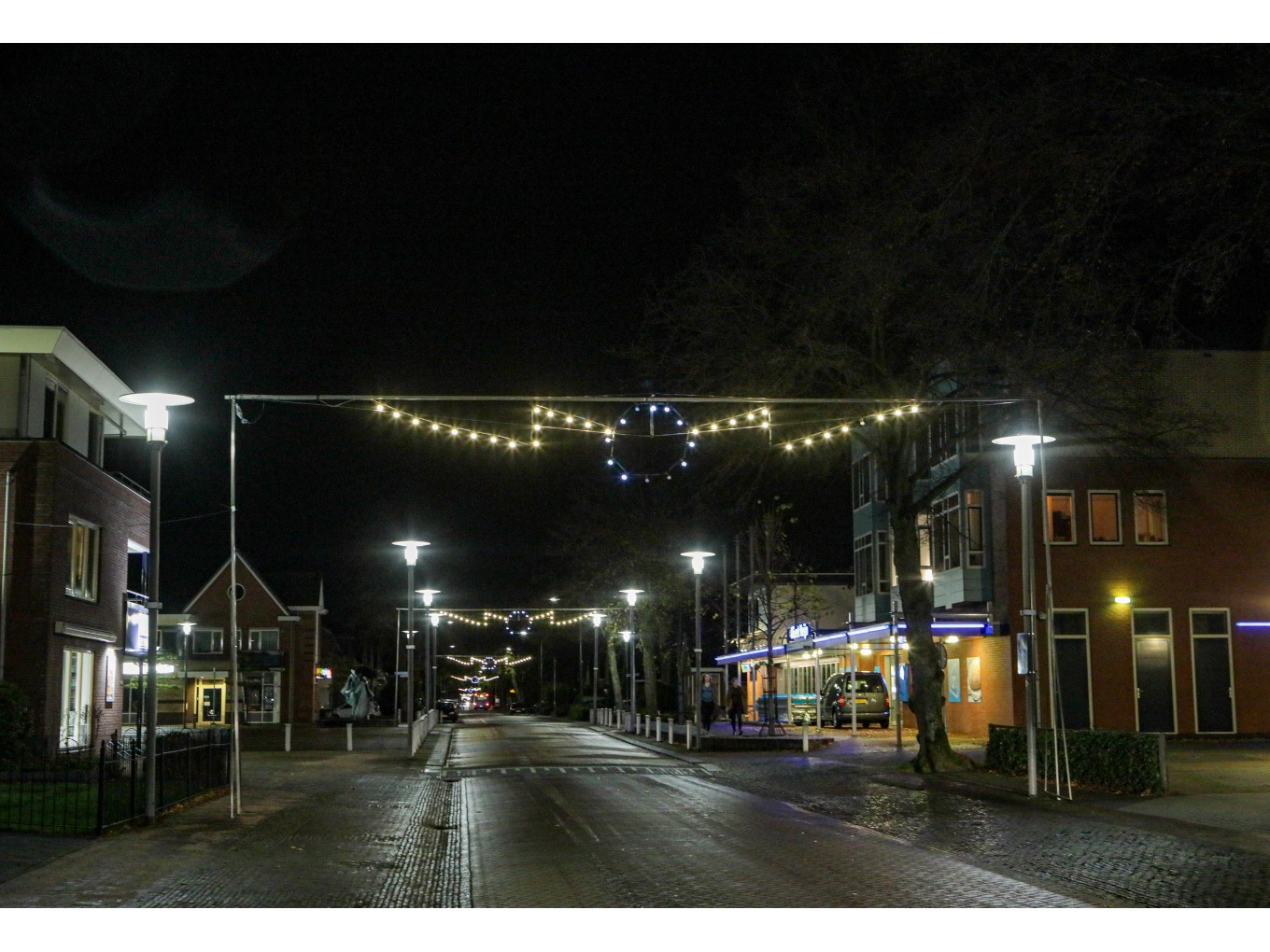 Andere feestverlichting in kern Nieuwleusen