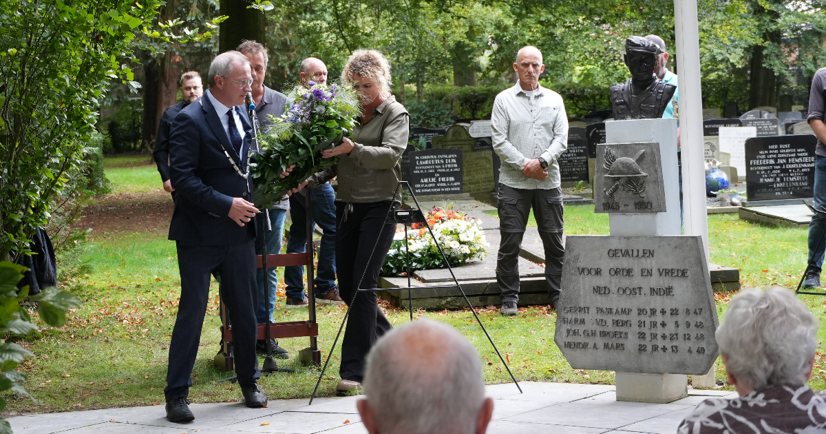 Laatste Indië-herdenking Veteranencontact in Dalfsen