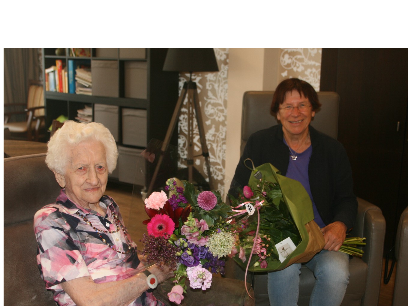 Oudste inwoner van Dalfsen, mevrouw Westerhof, 103 jaar