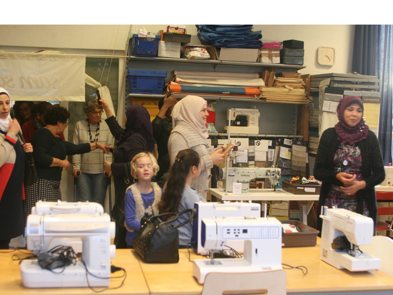 Naaiatelier Sam Sam geopend in Dalfsen