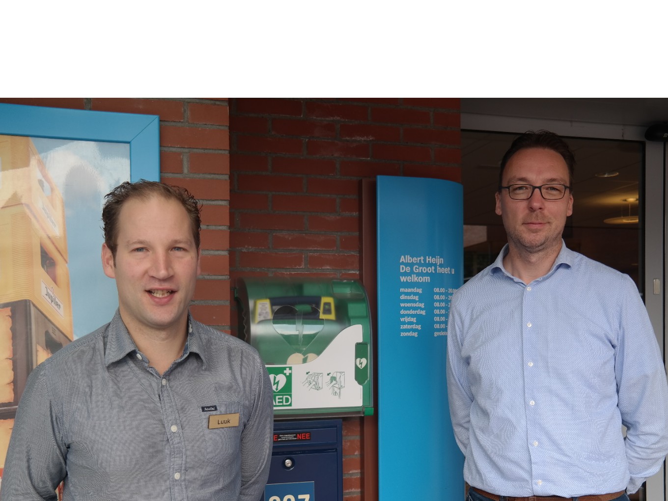 Ondernemers nemen beheer AED over van Actief Nieuwleusen