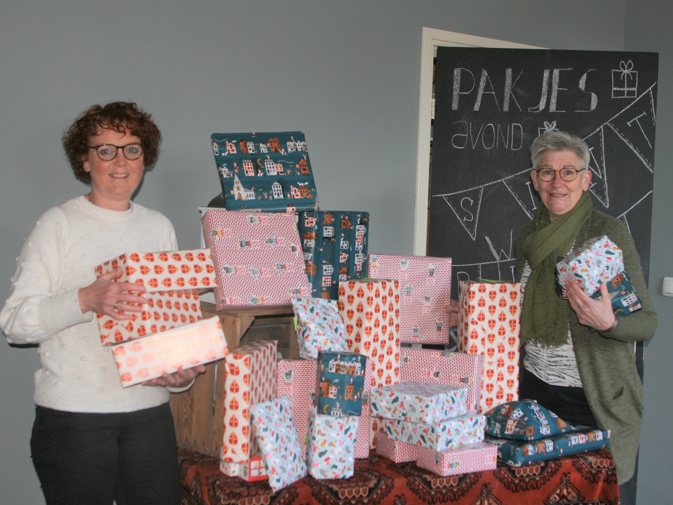 Sinterklaasactie van Humanitas in Dalfsen